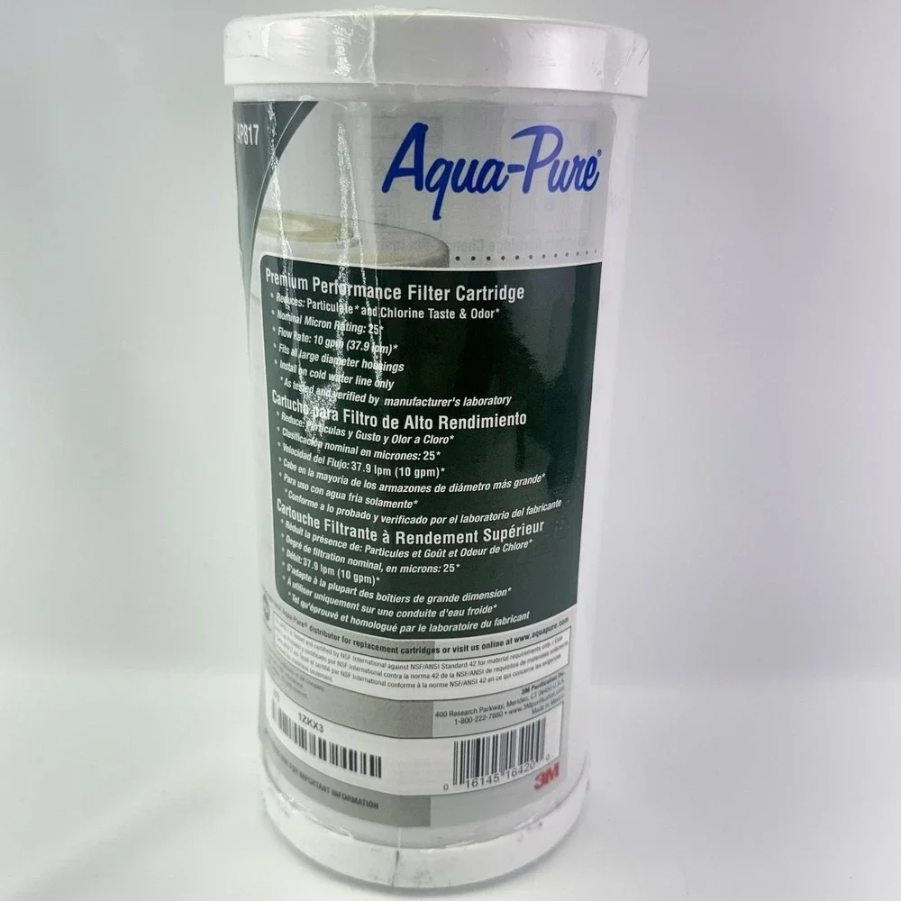 3M Aqua-Pure AP817 Whole House Large Sump Water Filter Cartridge